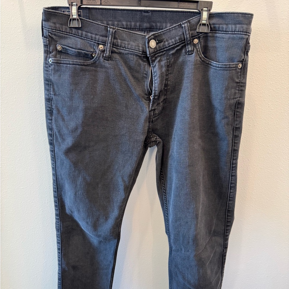 Abercrombie Felix Black Jeans